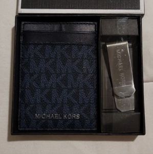 Michael Kors Money clip cc bx set